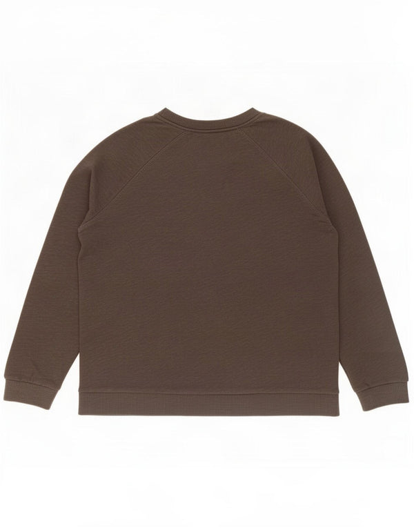 Zara Womens Trafaluc Oversized Top Long Sleeve UK 10 Small Grey Flecked