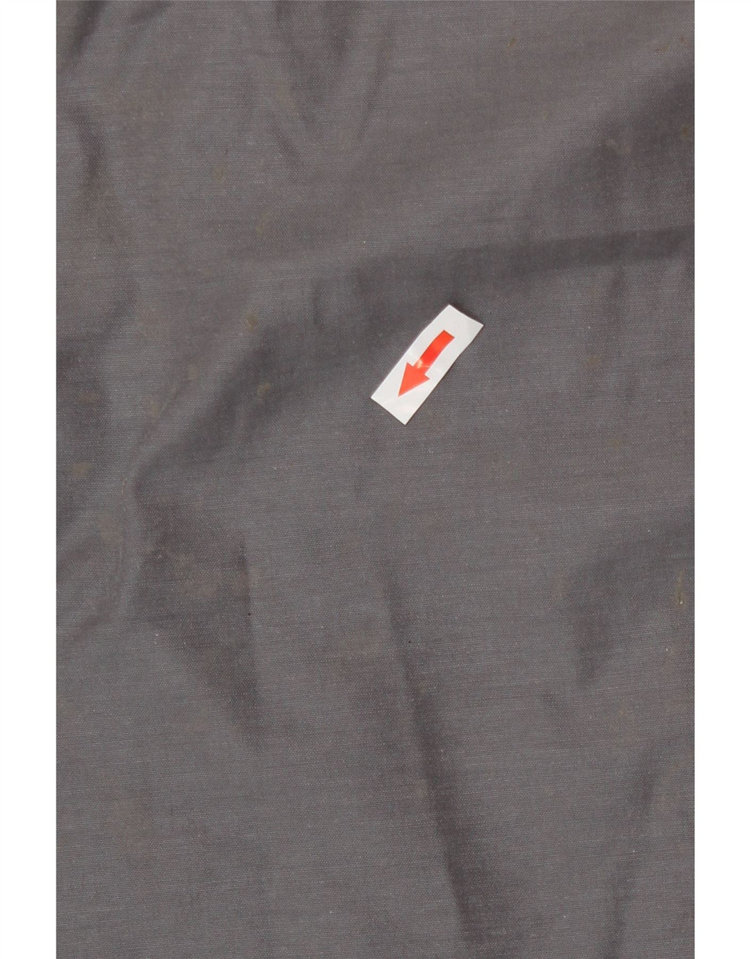 Vintage Mens Windbreaker Jacket UK 38 Medium Grey Striped