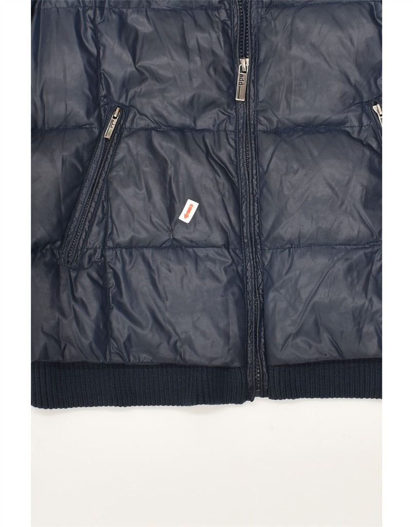 ADD Boys Padded Jacket 10-11 Years 2XS Navy Blue Nylon | Vintage ADD | Thrift | Second-Hand ADD | Used Clothing | Messina Hembry 