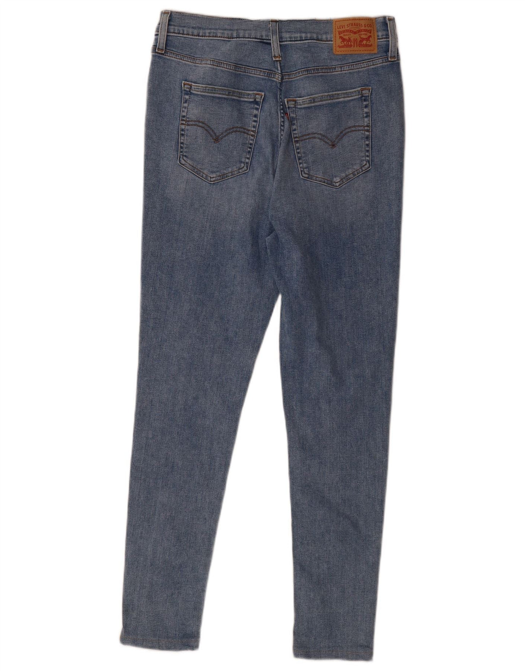 Levi's Womens Skinny Jeans W31 L32 Blue Cotton