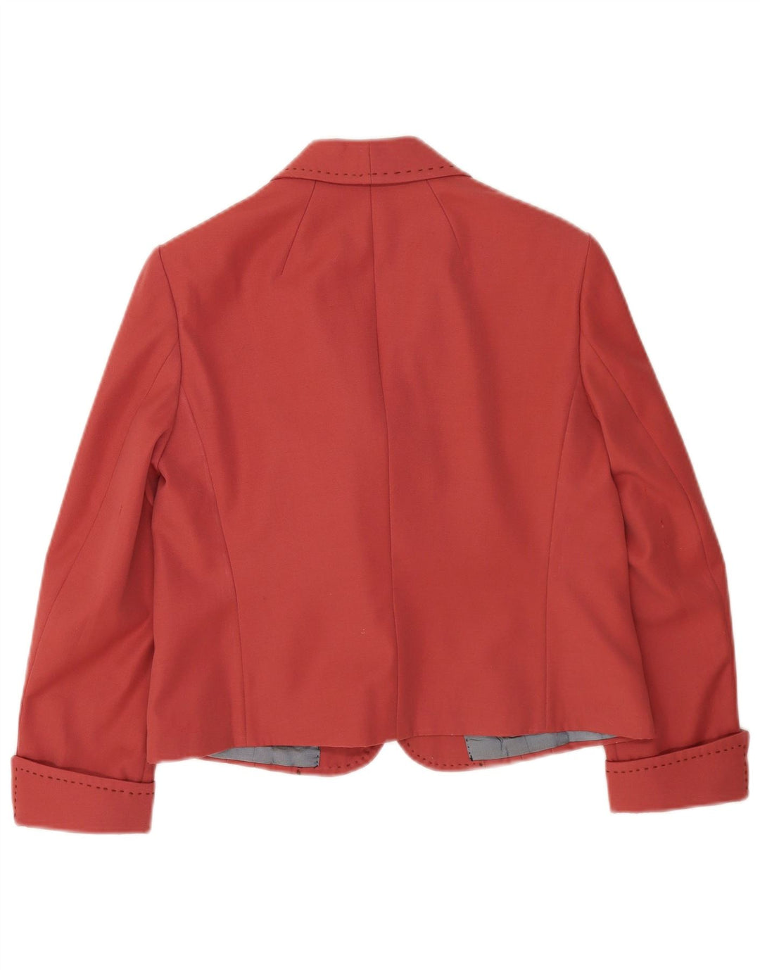 Vintage Womens 2 Button Blazer Jacket UK 14 Medium Pink