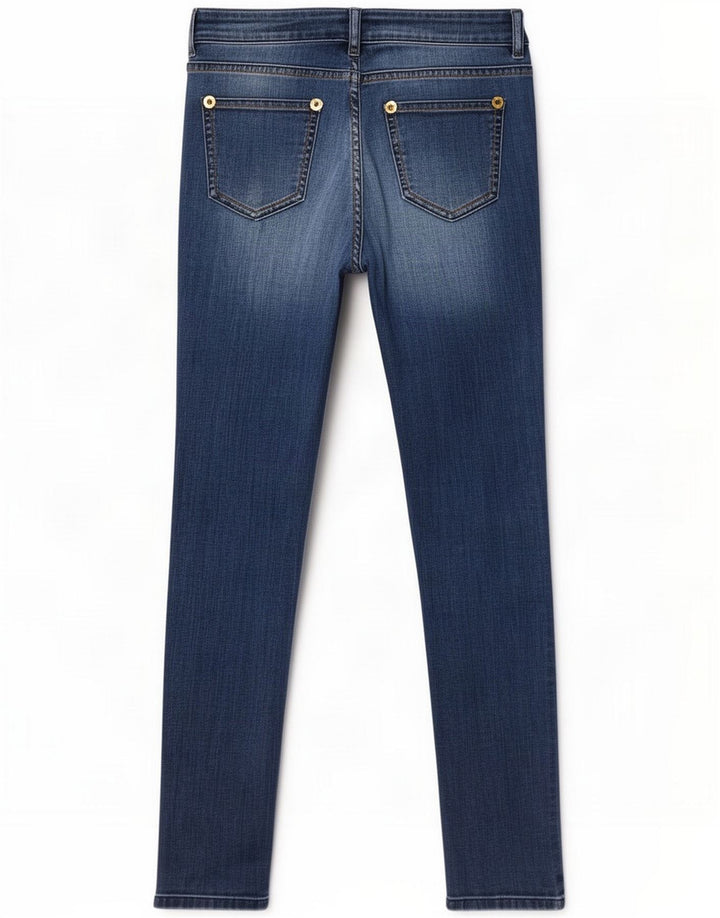 Massimo Dutti Womens Slim Jeans EU 40 Medium W30 L31 Blue