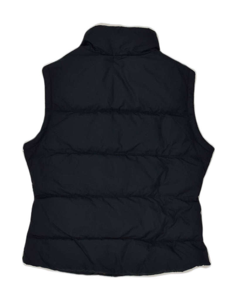 JACK WILLS Womens Duffle Padded Gilet UK 12 Medium Navy Blue | Vintage Jack Wills | Thrift | Second-Hand Jack Wills | Used Clothing | Messina Hembry 