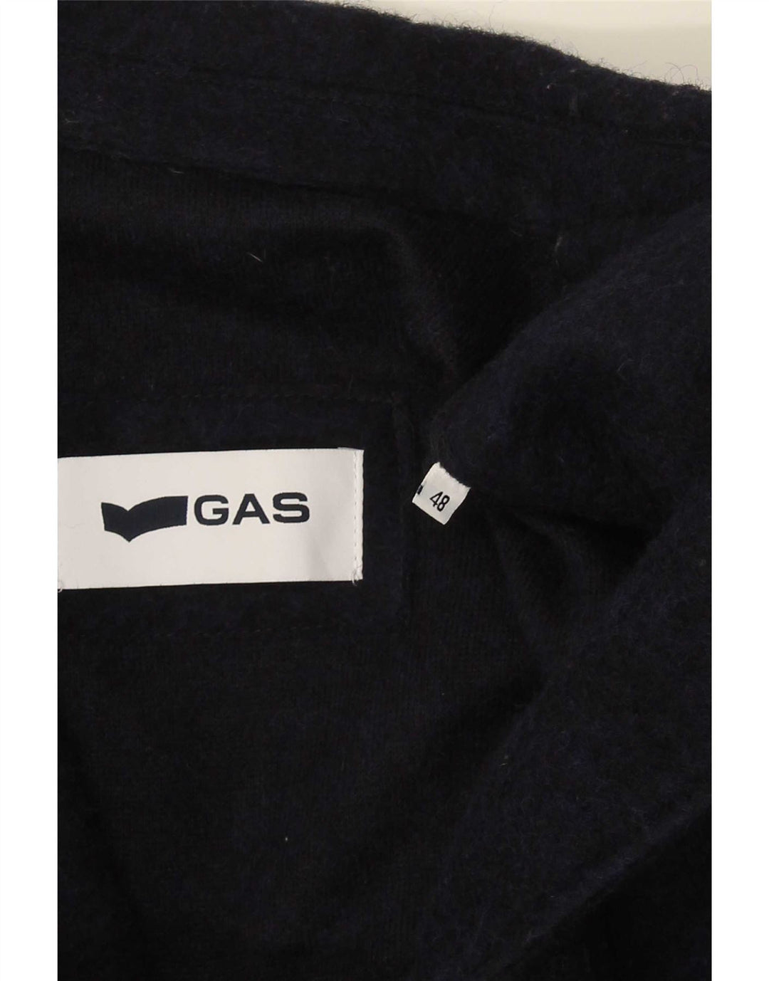 Gas Mens 2 Button Blazer Jacket IT 48 Medium Navy Blue