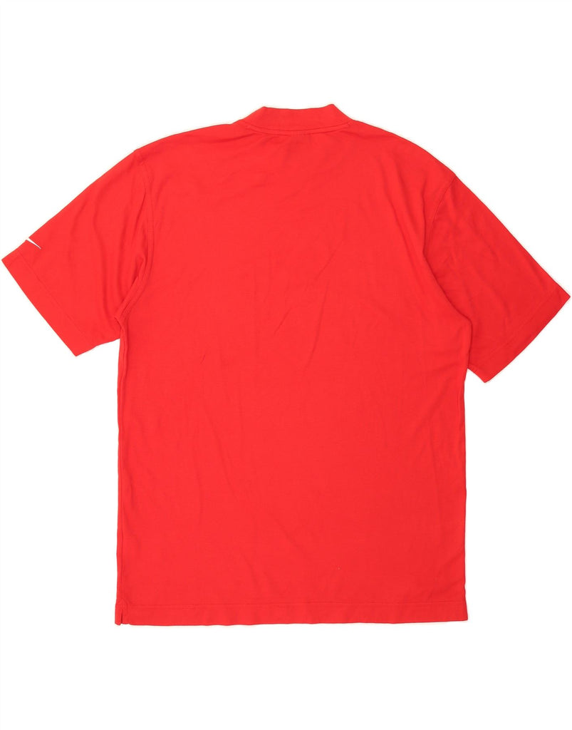 NIKE Mens Dri Fit T-Shirt Top Medium Red Cotton Vintage Nike and Second-Hand Nike from Messina Hembry 