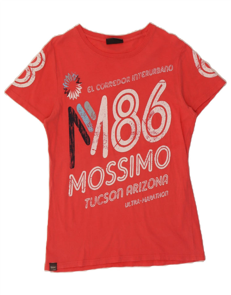 MOSSIMO Womens Tucson Arizona Graphic T-Shirt Top UK 10 Small Red Vintage Mossimo and Second-Hand Mossimo from Messina Hembry 
