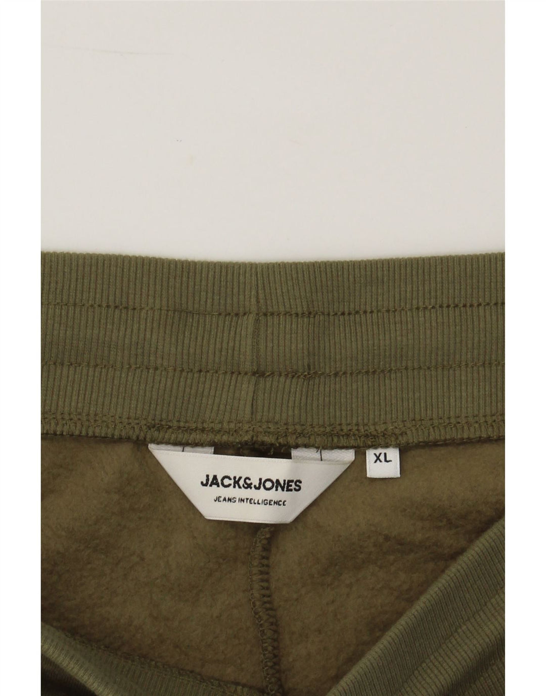 JACK & JONES Mens Sport Shorts XL  Khaki Cotton Vintage Jack & Jones and Second-Hand Jack & Jones from Messina Hembry 