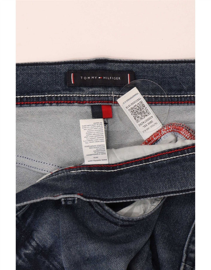 Tommy Hilfiger Mens Slim Jeans W36 L32 Blue Cotton