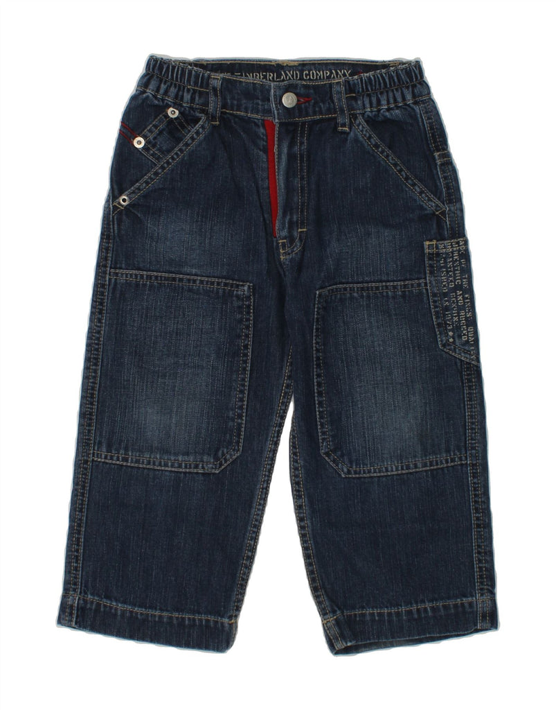 TIMBERLAND Baby Boys Straight Jeans 18-24 Months W20 L13 Navy Blue Cotton | Vintage Timberland | Thrift | Second-Hand Timberland | Used Clothing | Messina Hembry 