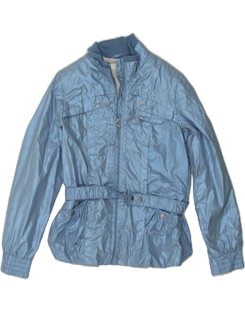 GEOX Girls Rain Jacket 11-12 Years Blue Polyester | Vintage Geox | Thrift | Second-Hand Geox | Used Clothing | Messina Hembry 