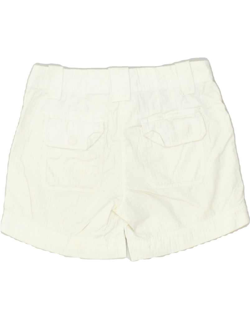 J. CREW Womens Chino Hot Pants US 2 XS W30 White Cotton | Vintage J. Crew | Thrift | Second-Hand J. Crew | Used Clothing | Messina Hembry 