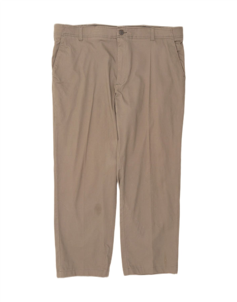 LEE Mens Straight Chino Trousers W42 L30 Khaki Cotton Vintage Lee and Second-Hand Lee from Messina Hembry 