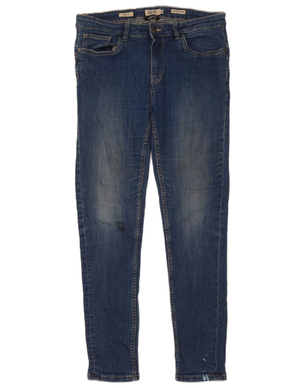 Dack's Mens Slim Jeans IT 46 Small W30 L29 Blue