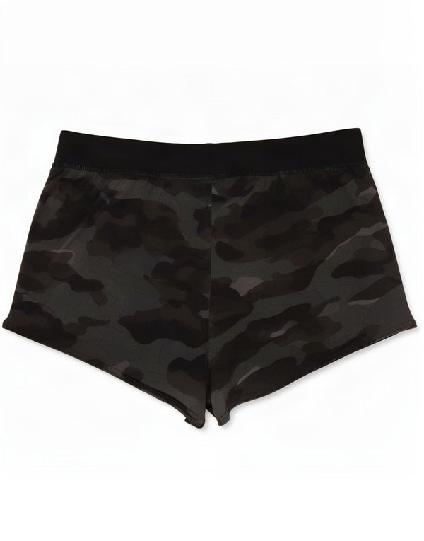Reebok Womens Sport Shorts UK 12/14 Medium Multicoloured Camouflage