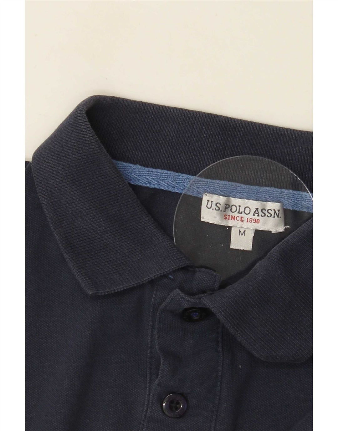 U.S. Polo Assn. Mens Shirt Medium Navy Blue