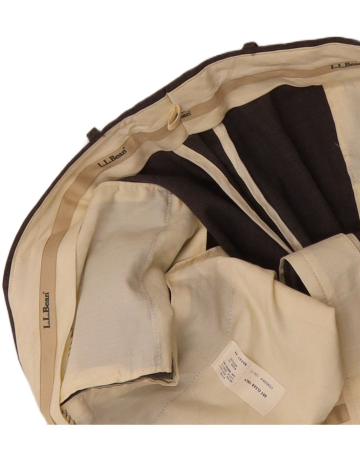 L.L.BEAN Mens Pegged Suit Trousers W42 L30 Grey Vintage L.L.Bean and Second-Hand L.L.Bean from Messina Hembry 