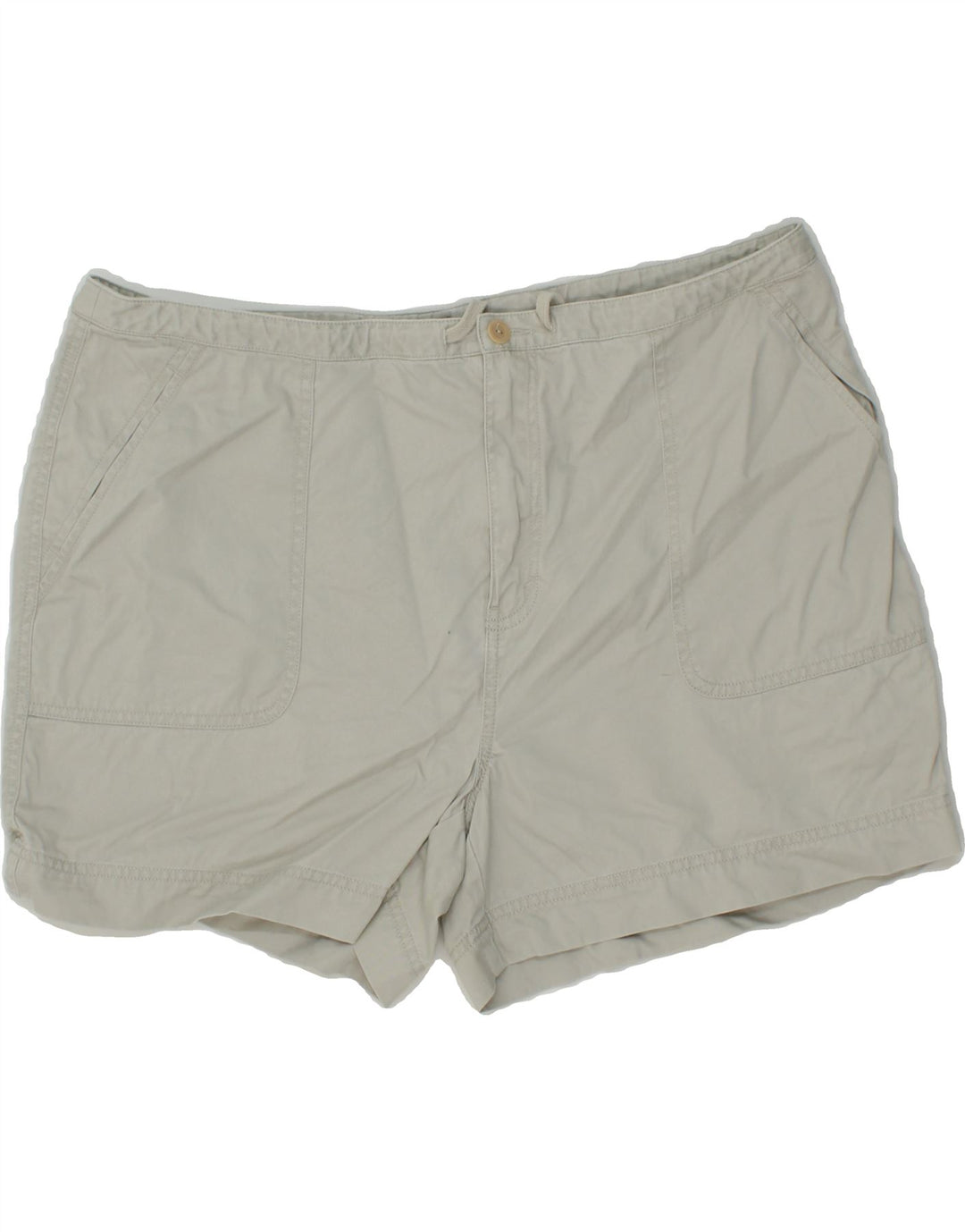 EDDIE BAUER Womens Chino Shorts US 18 2XL W36  Grey Cotton Vintage Eddie Bauer and Second-Hand Eddie Bauer from Messina Hembry 