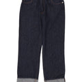 MOSCHINO Womens Straight Jeans W30 L28 Navy Blue Cotton