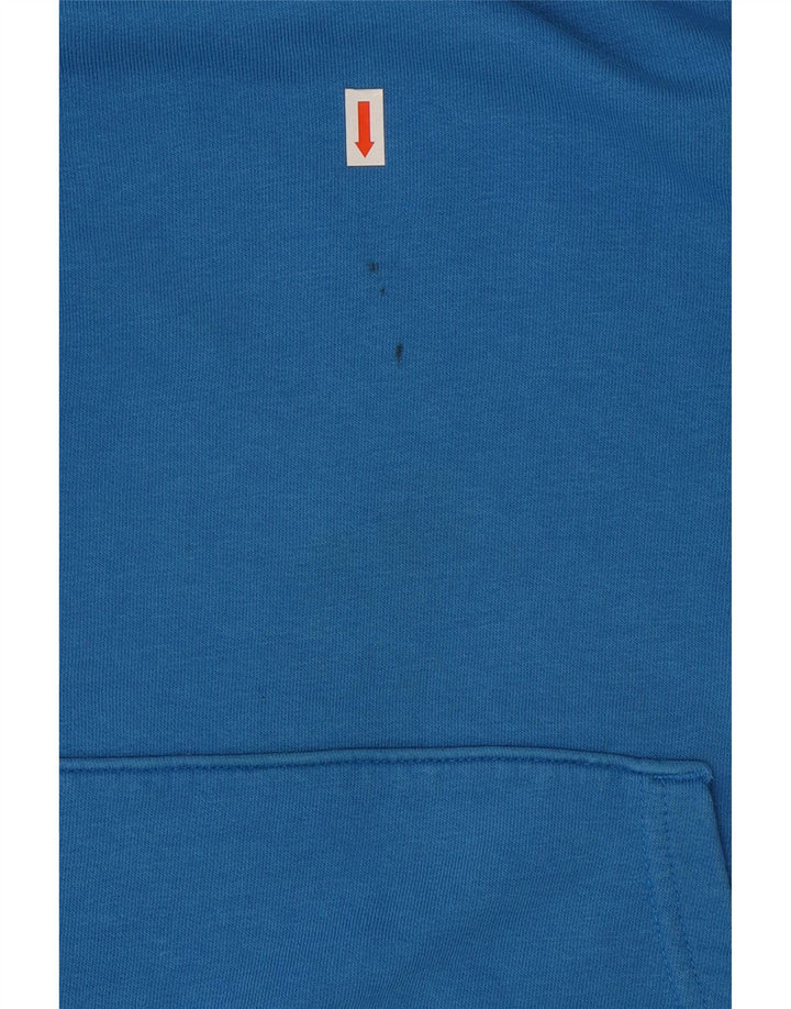 Puma Mens Hoodie Jumper XL Blue Cotton
