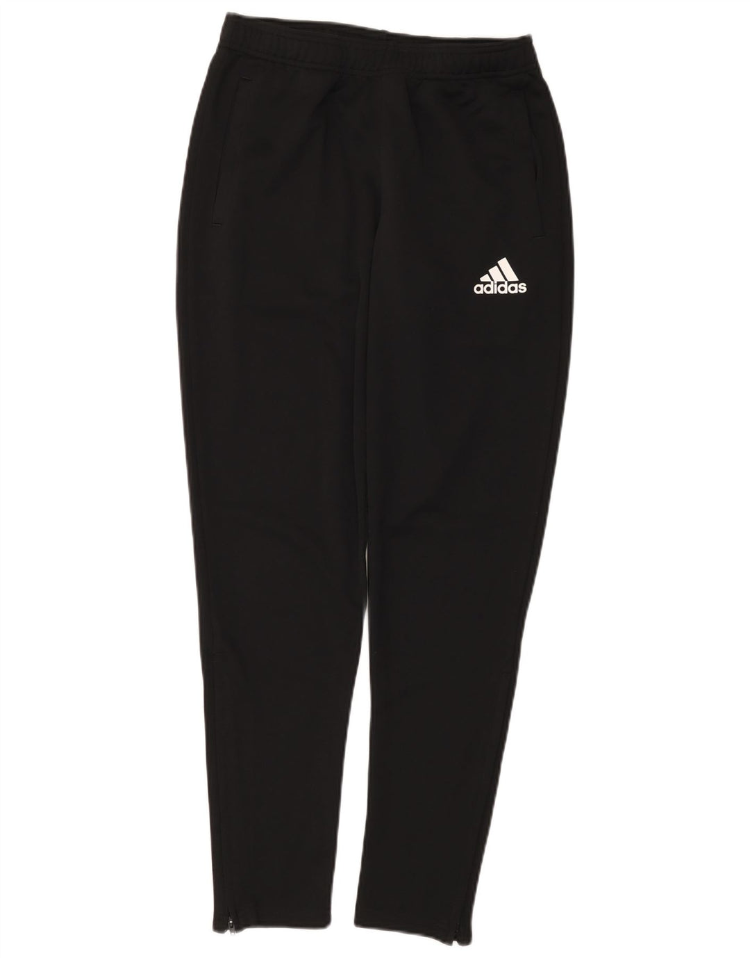 ADIDAS Mens Climalite Tracksuit Trousers Small  Black Polyester
