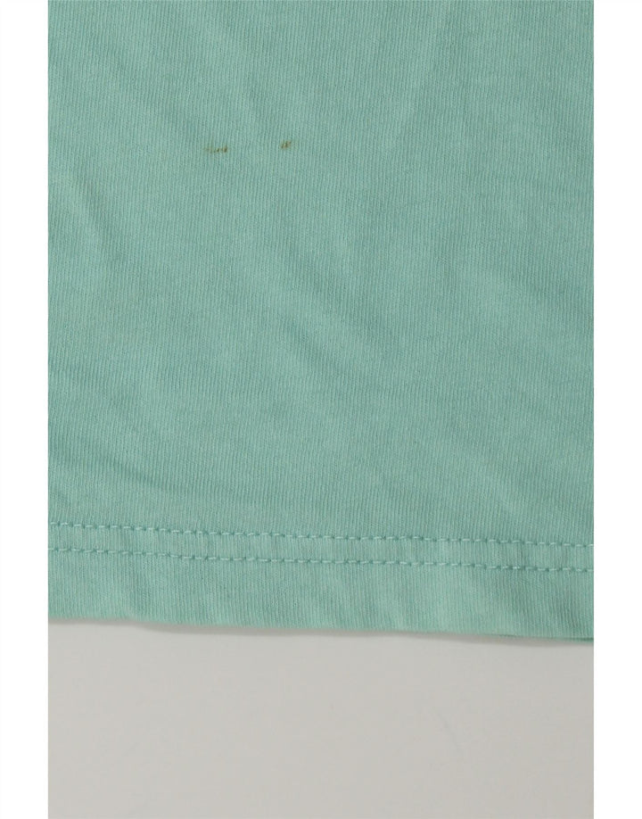 Tommy Hilfiger Mens Graphic T-Shirt Top XL Turquoise Cotton