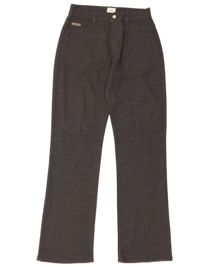 Calvin Klein Womens Bootcut Casual Trousers W28 L31 Grey