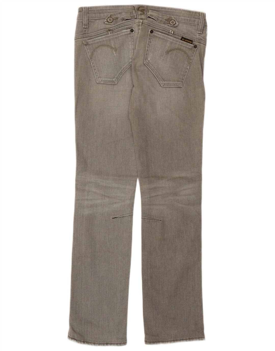 G-Star Womens Slim Jeans W26 L29 Grey Cotton