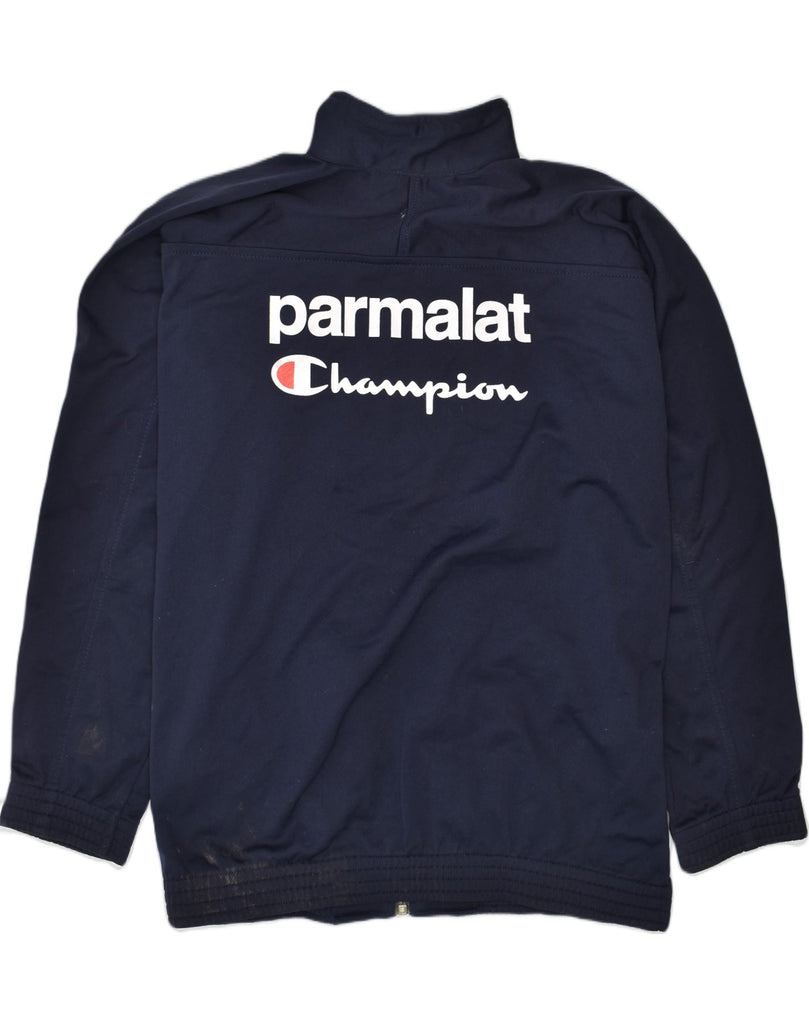 CHAMPION Boys Graphic Tracksuit Top Jacket 15-16 Years XL Navy Blue | Vintage | Thrift | Second-Hand | Used Clothing | Messina Hembry 