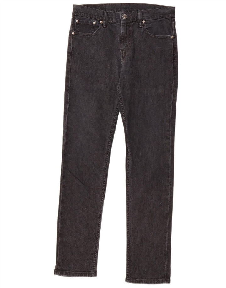 LEVI'S Mens Slim Jeans W30 L32 Navy Blue Cotton