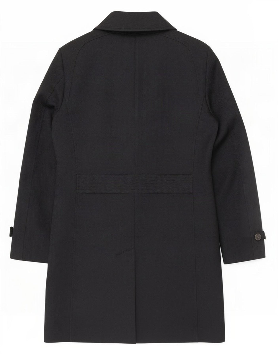 Zara Mens Overcoat UK 38 Medium Black