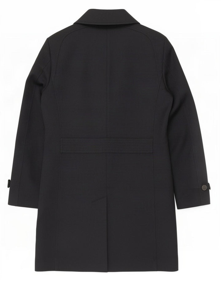Zara Mens Overcoat UK 38 Medium Black