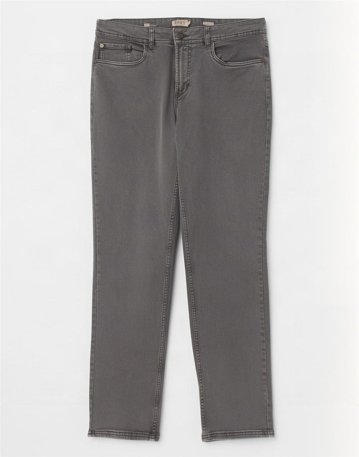 Dack's Mens Slim Jeans IT 52 XL W34 L31 Grey Cotton