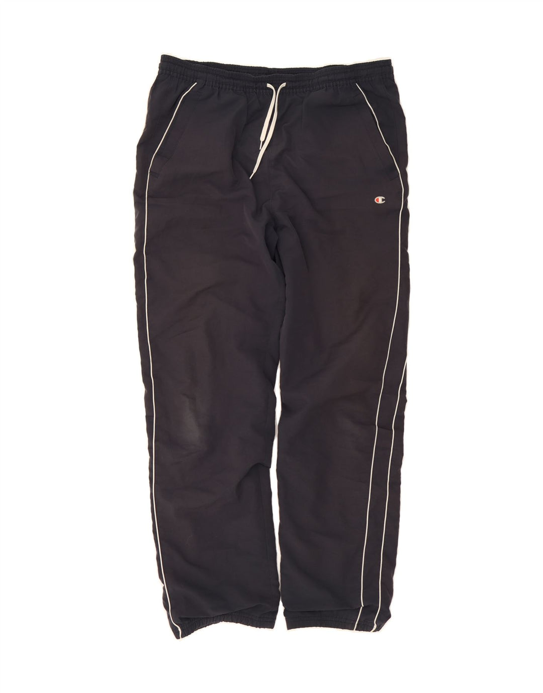 CHAMPION Mens Tracksuit Trousers Joggers XL Navy Blue Polyester Vintage Champion and Second-Hand Champion from Messina Hembry 