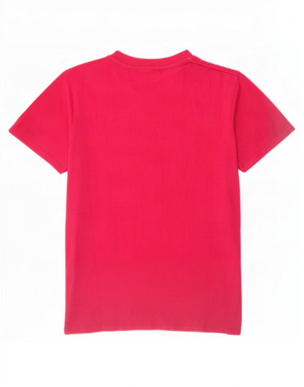 Converse Mens Graphic T-Shirt Top Medium Pink Cotton