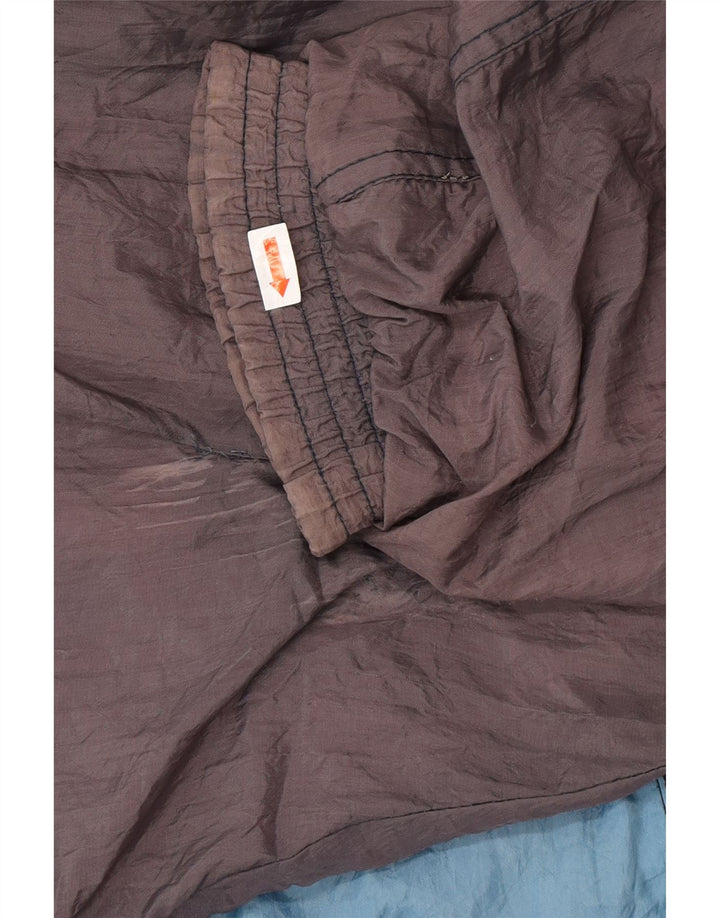 VINTAGE Mens Tracksuit Top Jacket XL Grey Colourblock