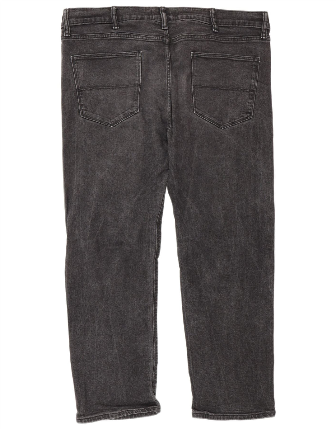 Marks & Spencer Mens Straight Jeans W40 L29 Grey Cotton