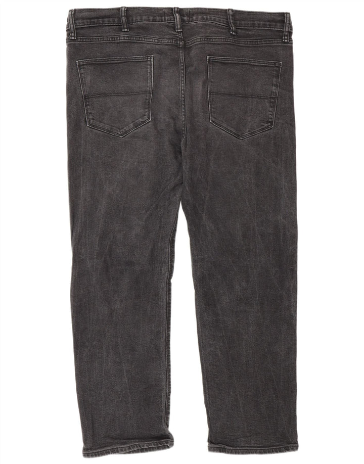 Marks & Spencer Mens Straight Jeans W40 L29 Grey Cotton