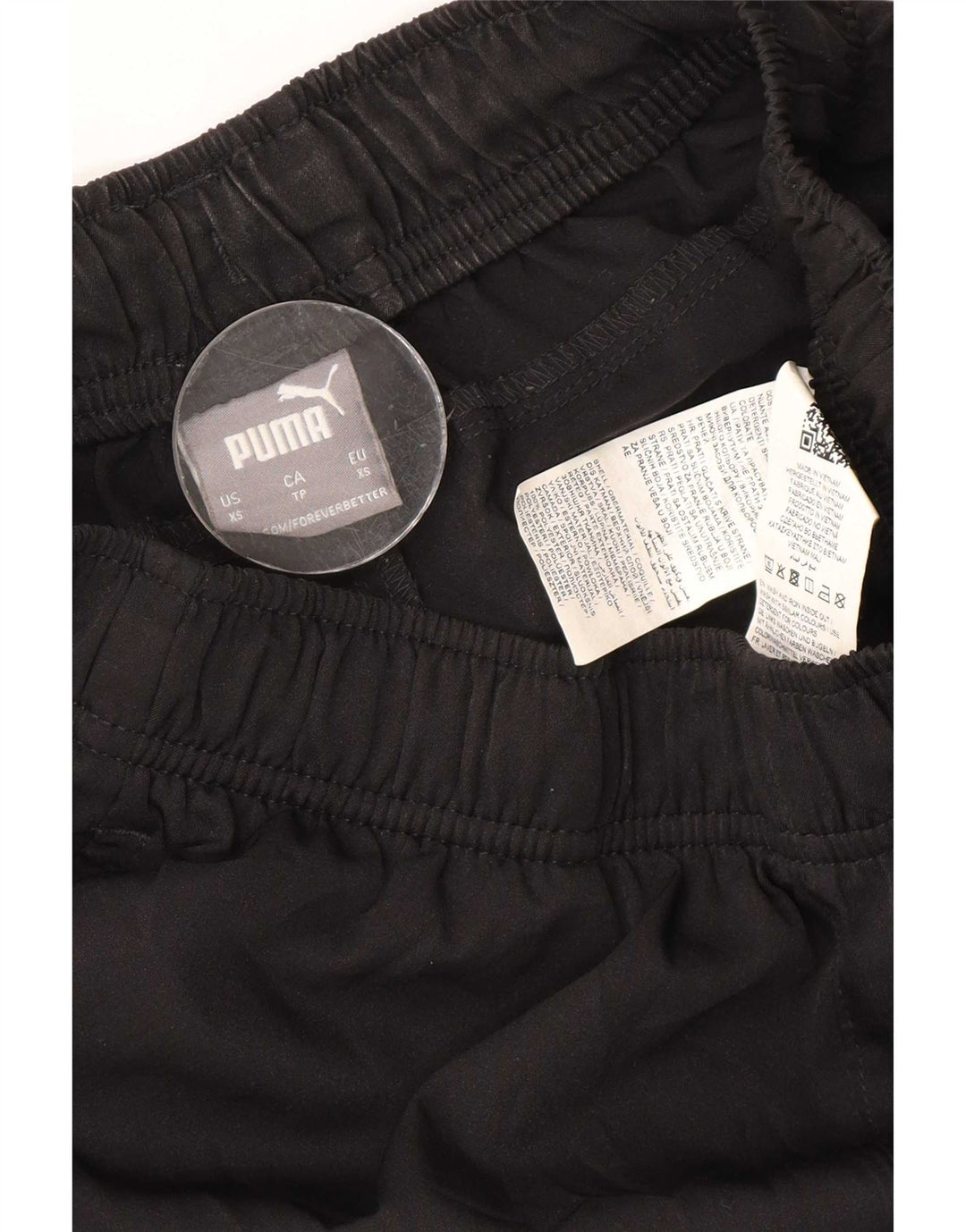 Puma Womens Sport Shorts UK 4 XS  Black Polyester