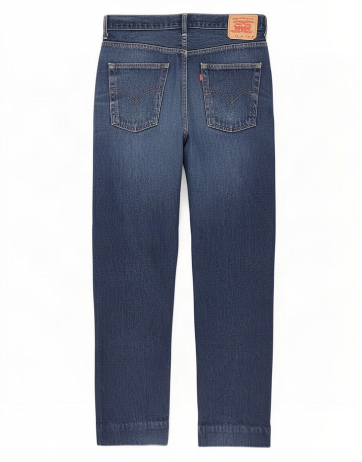 Levi's Mens 582 Straight Jeans W38 L34 Blue Cotton