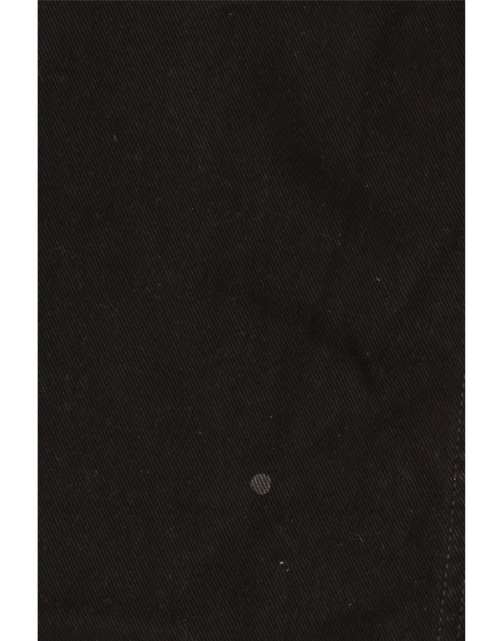 Wrangler Mens Texas Straight Jeans W36 L30 Black Cotton