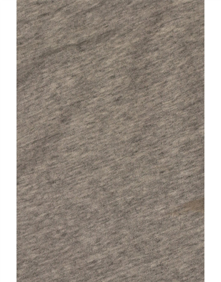 Levi's Womens Graphic Sweatshirt Jumper UK 6 XS Grey Flecked