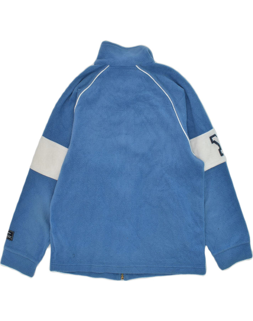 CHAMPION Boys Graphic Fleece Jacket 11-12 Years Blue Polyester | Vintage Champion | Thrift | Second-Hand Champion | Used Clothing | Messina Hembry 