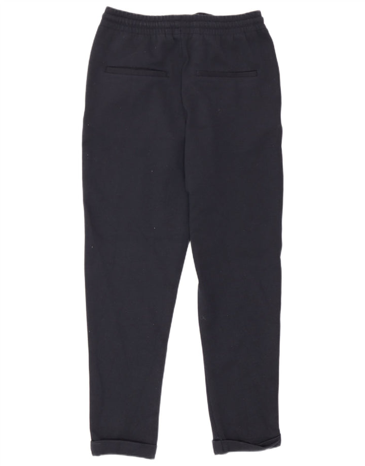 Zara Mens Slim Chino Trousers Small W30 L26 Navy Blue