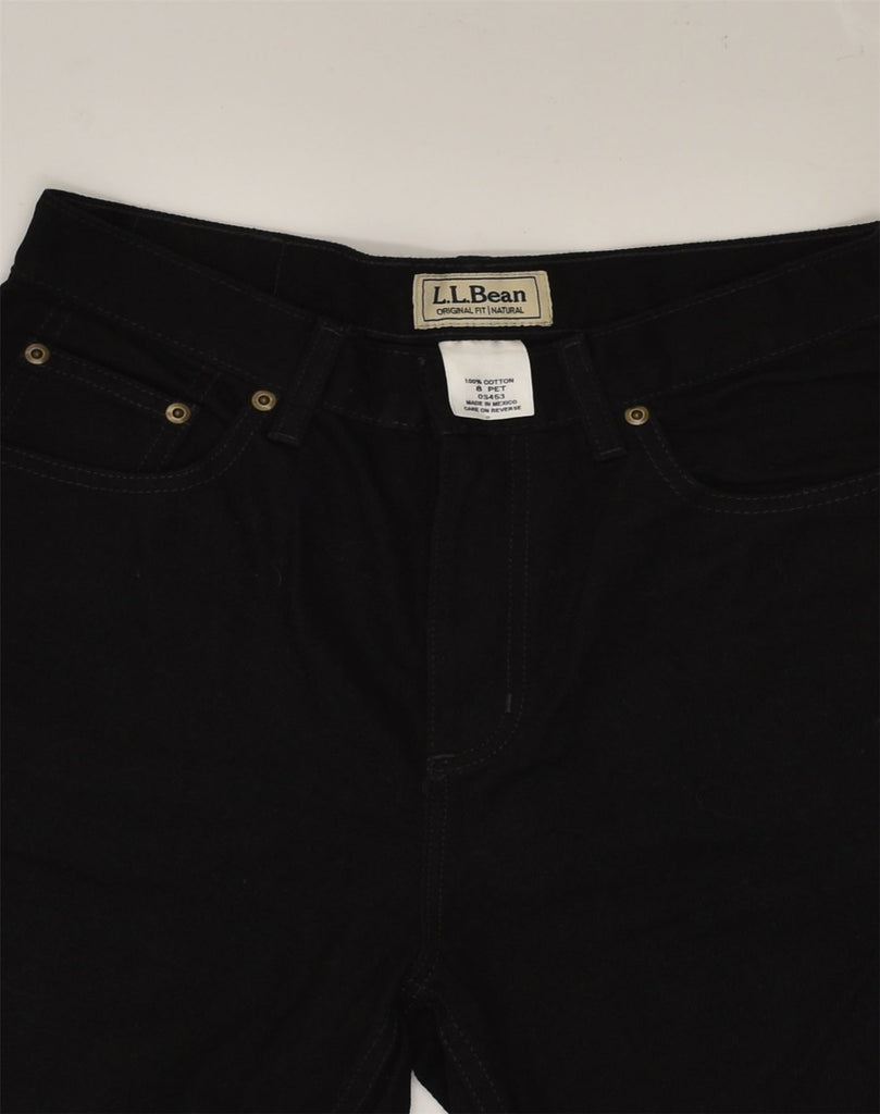 L.L.BEAN Womens Original Fit Straight Jeans US 8 Medium W26 L26 Black | Vintage L.L.Bean | Thrift | Second-Hand L.L.Bean | Used Clothing | Messina Hembry 