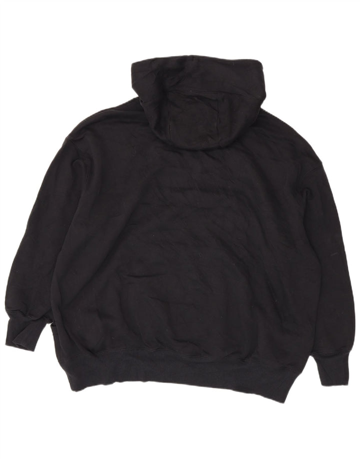 Nike Mens Hoodie Jumper XL Black Cotton