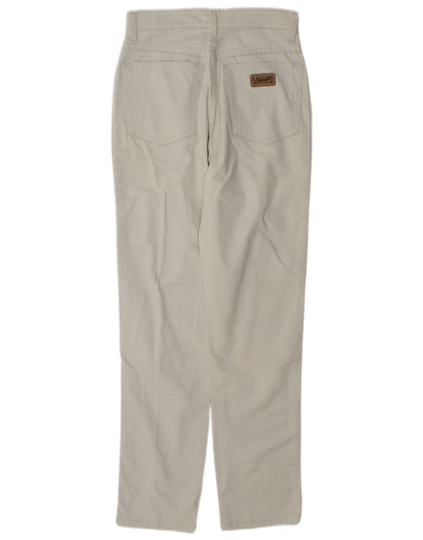 Wrangler Womens Paula Tapered Jeans W28 L30 White Cotton