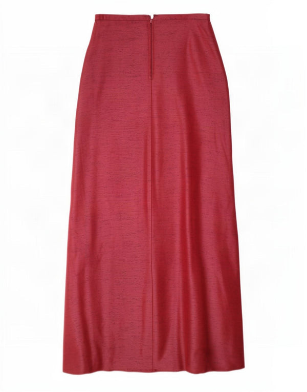Vintage Womens Maxi Skirt Medium W28 Red Flecked