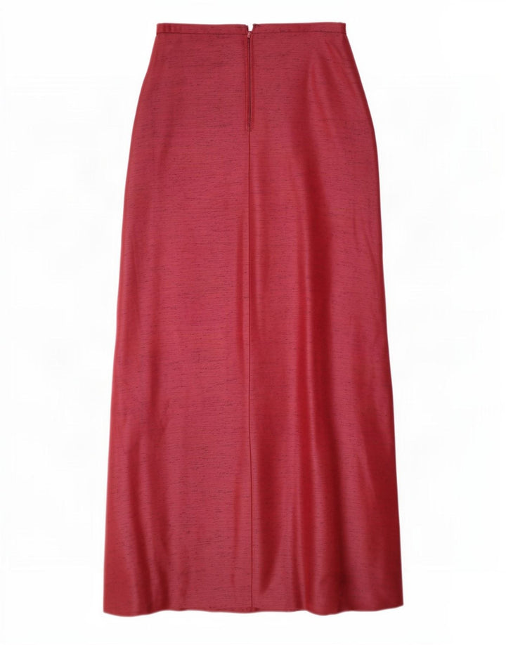 Vintage Womens Maxi Skirt Medium W28 Red Flecked