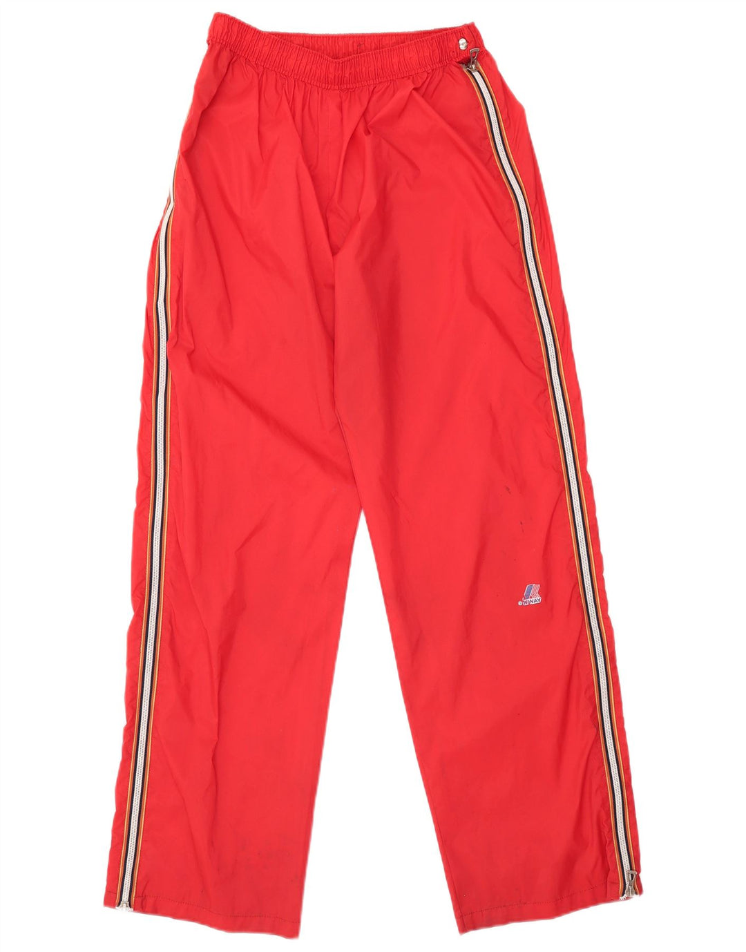 K-WAY Mens Tracksuit Trousers Large  Red