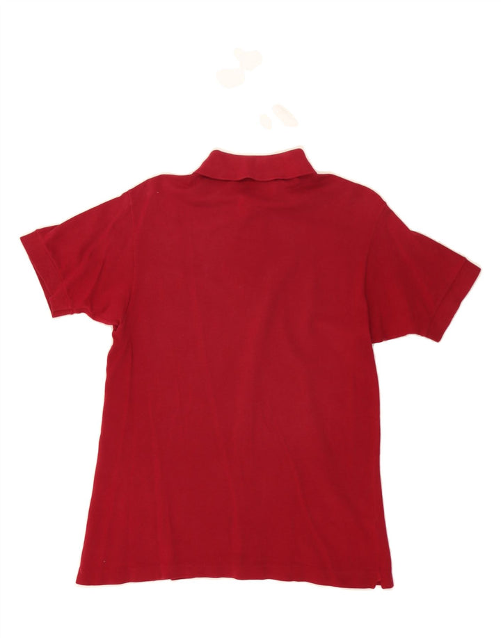 LACOSTE Mens Polo Shirt Small Red Cotton Vintage Lacoste and Second-Hand Lacoste from Messina Hembry 